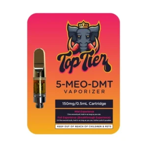 Top Tier glass cartridge point five milliliter vape device